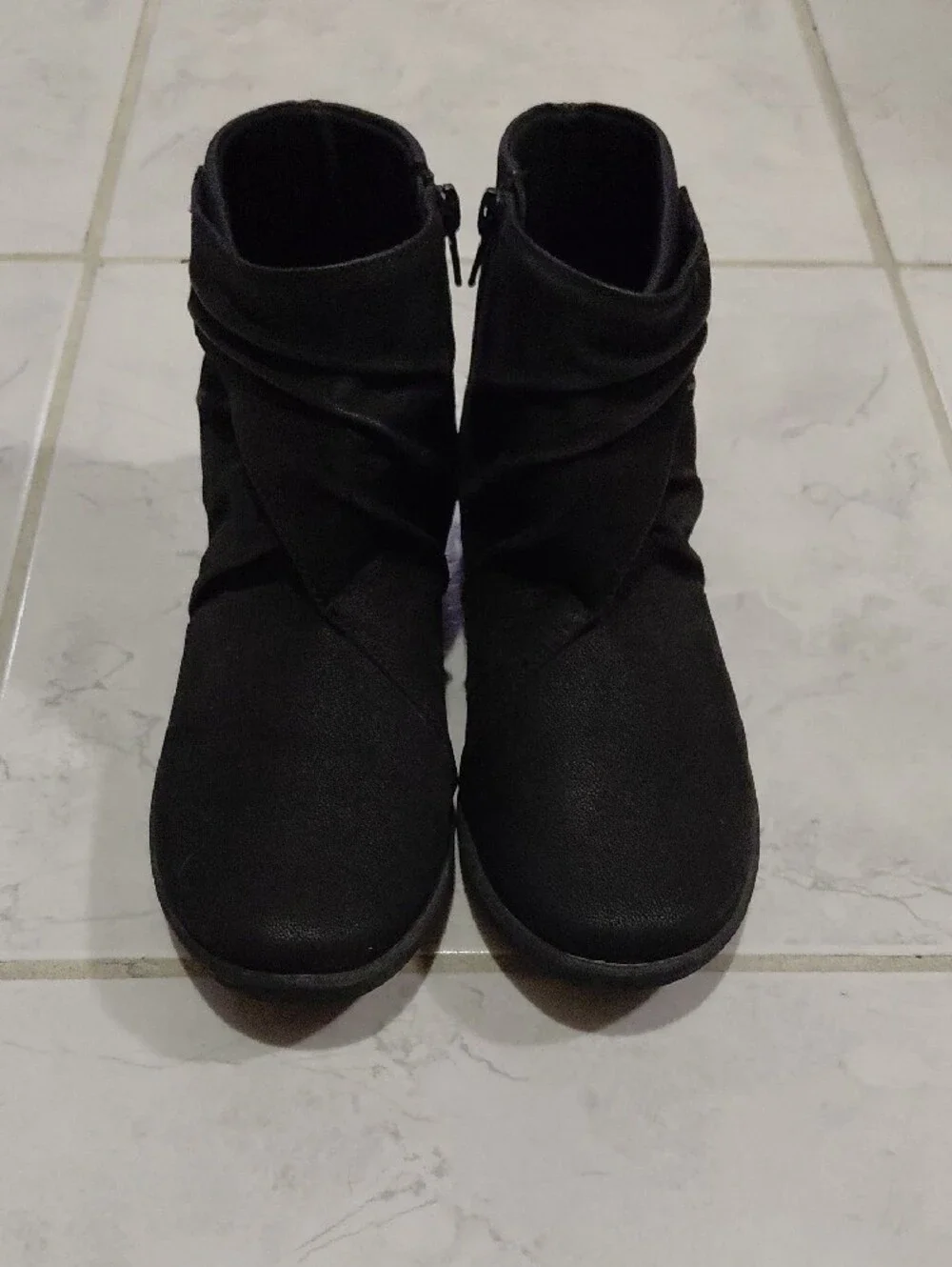 CLOUDSTEPPERS By Clarks Black Ankle Boots